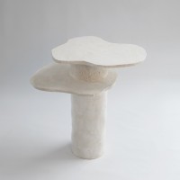 <a href="https://www.galeriegosserez.com/artistes/salomon-celine.html">Céline Salomon</a> - Oronce - Guéridon blanc
